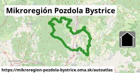 ikona Mapa autoatlas v mikroregion-pozdola-bystrice