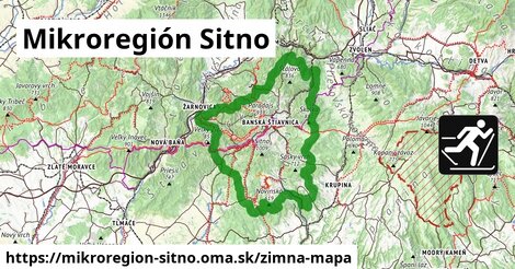 ikona Zimná mapa zimna-mapa v mikroregion-sitno