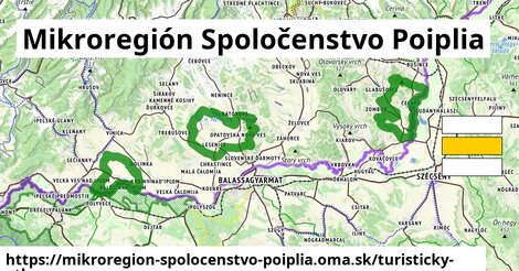 ikona Turistická mapa turisticky-atlas v mikroregion-spolocenstvo-poiplia