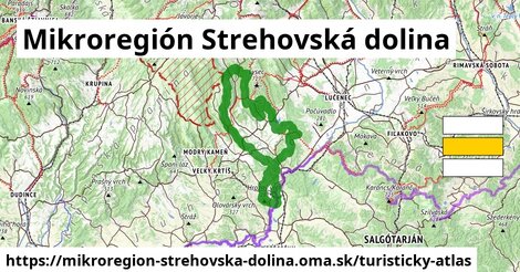 ikona Turistická mapa turisticky-atlas v mikroregion-strehovska-dolina