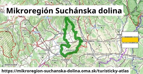 ikona Turistická mapa turisticky-atlas v mikroregion-suchanska-dolina