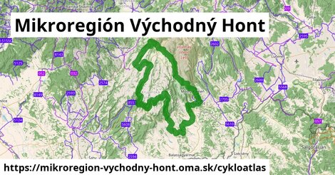 ikona Cyklo cykloatlas v mikroregion-vychodny-hont