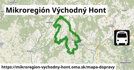 ikona Mapa dopravy mapa-dopravy v mikroregion-vychodny-hont