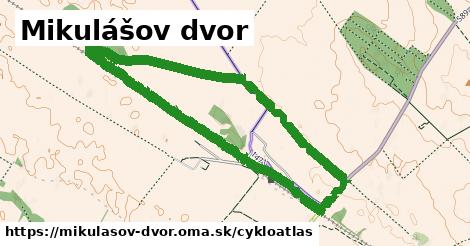 ikona Mikulášov dvor: 1,87 km trás cykloatlas v mikulasov-dvor