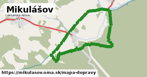 ikona Mikulášov: 1,86 km trás mapa-dopravy v mikulasov