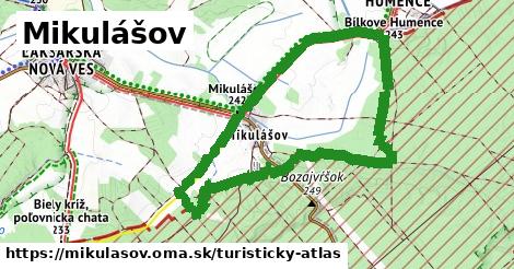 ikona Turistická mapa turisticky-atlas v mikulasov