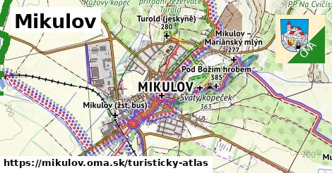 ikona Turistická mapa turisticky-atlas v mikulov