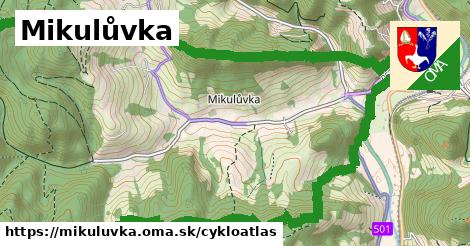 ikona Cyklo cykloatlas v mikuluvka