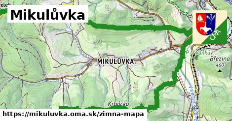 ikona Zimná mapa zimna-mapa v mikuluvka