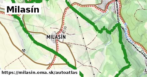 ulice v Milasín