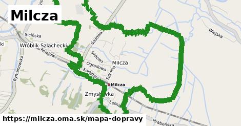 ikona Mapa dopravy mapa-dopravy v milcza