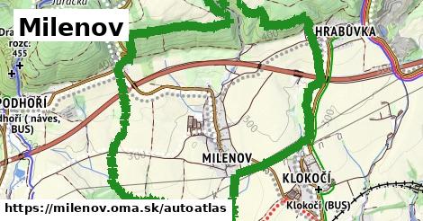 ikona Mapa autoatlas v milenov