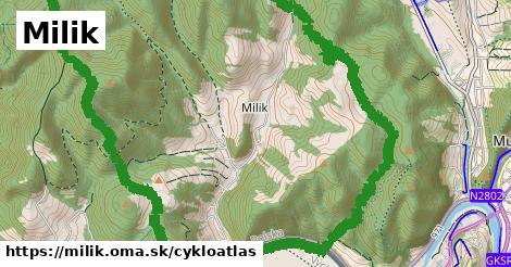 ikona Cyklo cykloatlas v milik