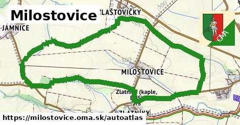 ikona Mapa autoatlas v milostovice