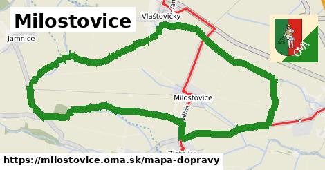 ikona Mapa dopravy mapa-dopravy v milostovice