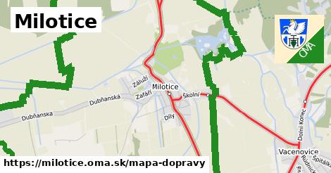 ikona Mapa dopravy mapa-dopravy v milotice