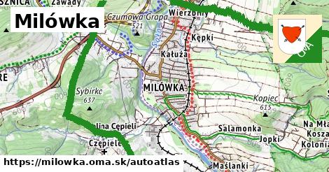 ikona Mapa autoatlas v milowka