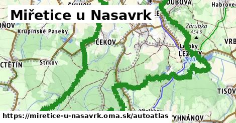 ikona Mapa autoatlas v miretice-u-nasavrk