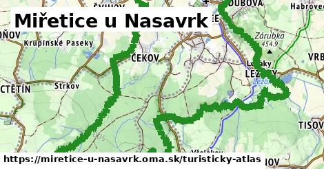 ikona Turistická mapa turisticky-atlas v miretice-u-nasavrk