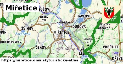 ikona Turistická mapa turisticky-atlas v miretice