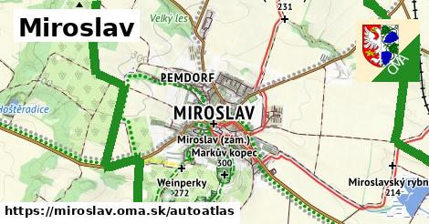 ikona Mapa autoatlas v miroslav