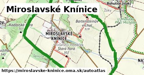 ikona Mapa autoatlas v miroslavske-kninice