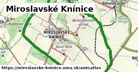 ikona Mapa autoatlas v miroslavske-kninice