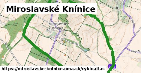 ikona Cyklo cykloatlas v miroslavske-kninice