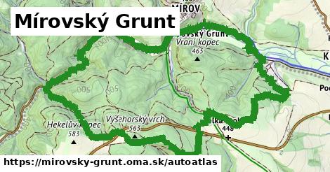 ikona Mapa autoatlas v mirovsky-grunt