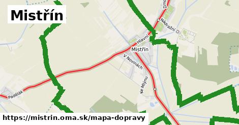 ikona Mistřín: 6,2 km trás mapa-dopravy v mistrin