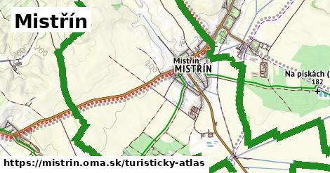 ikona Mistřín: 3,6 km trás turisticky-atlas v mistrin