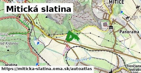 ikona Mapa autoatlas v miticka-slatina