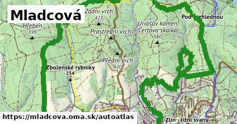 ikona Mapa autoatlas v mladcova