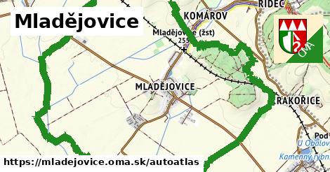 ikona Mapa autoatlas v mladejovice