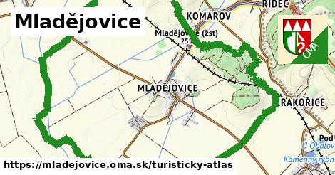 ikona Turistická mapa turisticky-atlas v mladejovice