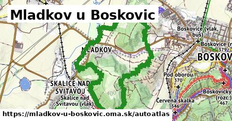 ikona Mapa autoatlas v mladkov-u-boskovic