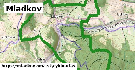 ikona Cyklo cykloatlas v mladkov