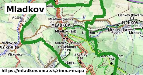 ikona Zimná mapa zimna-mapa v mladkov