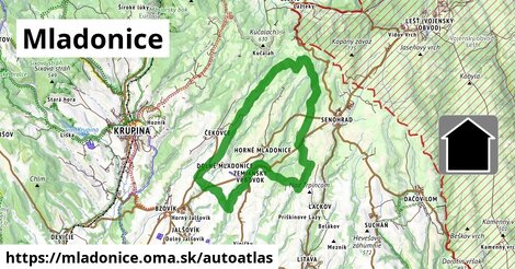 ikona Mapa autoatlas v mladonice