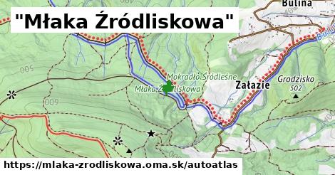 ikona Mapa autoatlas v mlaka-zrodliskowa