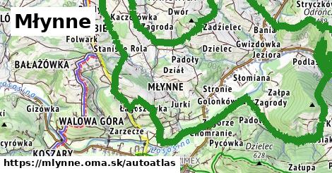 ikona Mapa autoatlas v mlynne