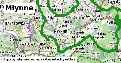ikona Turistická mapa turisticky-atlas v mlynne