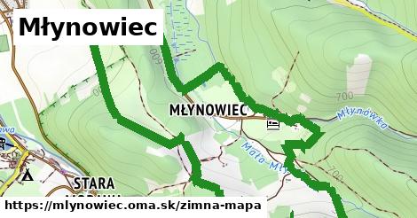 ikona Młynowiec: 0 m trás zimna-mapa v mlynowiec