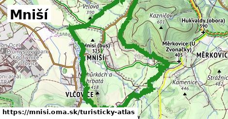 ikona Turistická mapa turisticky-atlas v mnisi