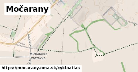 ikona Močarany: 0 m trás cykloatlas v mocarany