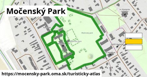 ikona Turistická mapa turisticky-atlas v mocensky-park