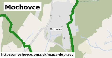 ikona Mochovce: 0 m trás mapa-dopravy v mochovce