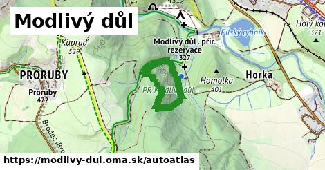 ikona Mapa autoatlas v modlivy-dul