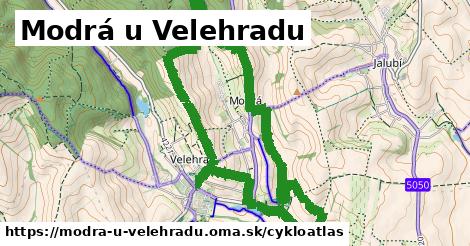 ikona Cyklo cykloatlas v modra-u-velehradu