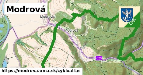 ikona Cyklo cykloatlas v modrova